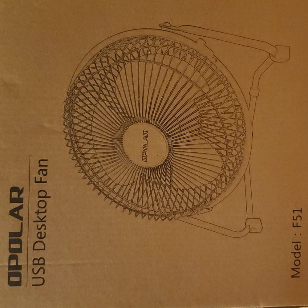 *NEW* Desktop Fan